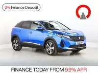 Used Peugeot 3008 Allure Premium 131 HP (96 kW) 2021 Blue SUV