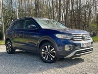 Used VW T-Cross United 115 HP (84 kW) 2020 Blue SUV