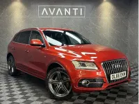 Used Audi Q5 S-line plus 190 HP (139 kW) 2016 Red SUV