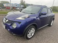 Used Nissan Juke N-Connecta 115 HP (84 kW) 2016 Blue SUV