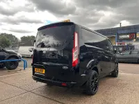 Used Ford Transit Custom Limited 130 HP (95 kW) 2021 Black Van
