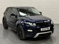 Used Land Rover Range Rover evoque Dynamic 190 HP (139 kW) 2014 Blue SUV