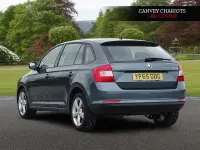Used Skoda Rapid SE 115 HP (84 kW) 2015 Grey Hatchback