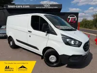 Used Ford Transit Custom 105 HP (77 kW) 2018 White Van