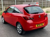 Used Vauxhall Corsa 75 HP (55 kW) 2018 Red Hatchback