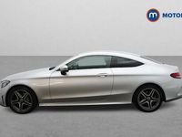 Used Mercedes C200 AMG Line Premium 184 HP (135 kW) 2020 Silver Coupe