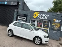 Used Skoda Fabia SE 110 HP (80 kW) 2018 White Hatchback