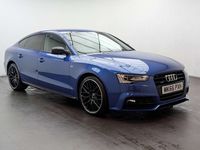 Used Audi A5 Sportback Black Edition 2016 Blue Hatchback