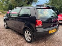 Used VW Polo Match 60 HP (44 kW) 2008 Black Hatchback