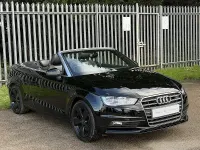 Used Audi A3 Cabriolet Sport 180 HP (132 kW) 2014 Black Cabriolet