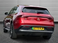 Used Mercedes EQC400 AMG line 300 kW (408 HP) 2023 Red SUV