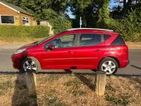 Used Peugeot 207 Sport 2009 Red Estate