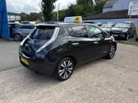 Used Nissan Leaf Tekna 80 kW (109 HP) 2017 Black Hatchback