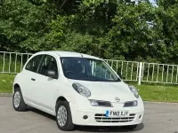 Used Nissan Micra Visia 2010 White Hatchback
