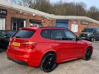 Used BMW X3 M Sport 258 HP (189 kW) 2016 Red SUV