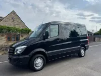 Used Mercedes Sprinter 112 HP (82 kW) 2018 Black Van