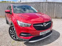 Used Vauxhall Grandland X Elite 130 HP (95 kW) 2019 Red SUV