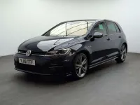 Used VW Golf VII R-line 150 HP (110 kW) 2019 Blue Hatchback