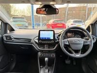 Used Ford Fiesta Titanium 123 HP (90 kW) 2022 Blue Hatchback