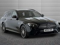 Used Mercedes E200 AMG line 200 HP (147 kW) 2022 Obsidian black Estate