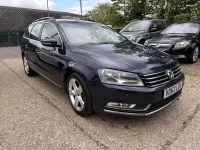 Begagnad VW Passat SE 140 HK (102 kW) 2012 Blå Kombi