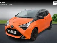 Used Toyota Aygo X-cite 72 HP (52 kW) 2019 Orange Hatchback