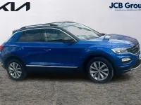 Used VW T-Roc Design 113 HP (83 kW) 2018 Blue SUV
