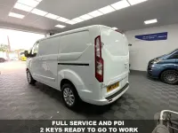 Used Ford Transit Custom Limited 130 HP (95 kW) 2020 White Van
