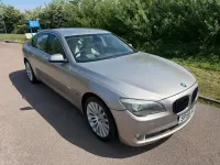 Begagnad BMW 730 2008 Silver Sedan