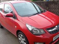 Used Vauxhall Viva 75 HP (55 kW) 2017 Red Hatchback