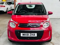 Używany Citroën C1 Feel 2018 Czerwony Hatchback