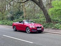 Used BMW 220 Sport Line 190 HP (139 kW) 2016 Red Cabriolet