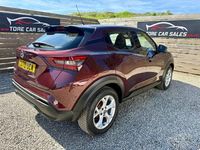 Begagnad Nissan Juke Acenta 117 HK (86 kW) 2020 Röd SUV