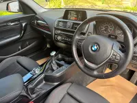 Used BMW 118 Sport Line 150 HP (110 kW) 2017 Black Hatchback