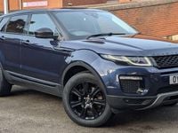 Used Land Rover Range Rover evoque SE 2017 Blue Estate