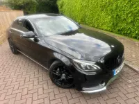 Used Mercedes C220 2016 Black Sedan