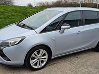 Used Vauxhall Zafira Tourer SRi 2015 Metallic frost blue MPV