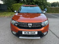 Used Dacia Sandero Stepway 90 HP (66 kW) 2018 Orange Hatchback