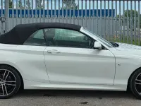 Used BMW 218 M Sport 136 HP (100 kW) 2019 White Cabriolet