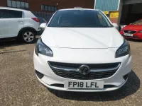 Used Vauxhall Corsa 95 HP (69 kW) 2018 White Hatchback