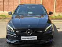 Used Mercedes CLA220 AMG line 2018 Black Sedan