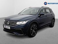 Used VW Tiguan R-line 150 HP (110 kW) 2022 Blue SUV