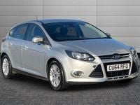 Used Ford Focus Titanium 115 HP (84 kW) 2014 Moondust silver Hatchback