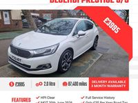 Used Citroën DS4 Prestige 2016 White Hatchback