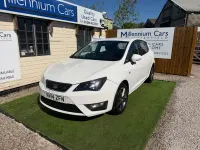 Used Seat Ibiza FR 105 HP (77 kW) 2014 White Hatchback