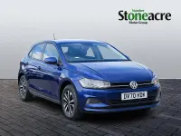 Used VW Polo United 95 HP (69 kW) 2020 Blue Hatchback