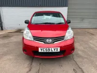 Used Nissan Note Visia 110 HP (80 kW) 2009 Red Hatchback