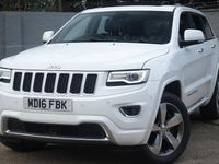 Used Jeep Grand Cherokee Overland 2016 White SUV