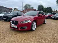 Used Jaguar XF Sportbrake Premium Luxury 2013 Red Estate