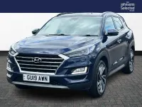 Used Hyundai Tucson Premium SE 136 HP (100 kW) 2019 Blue SUV